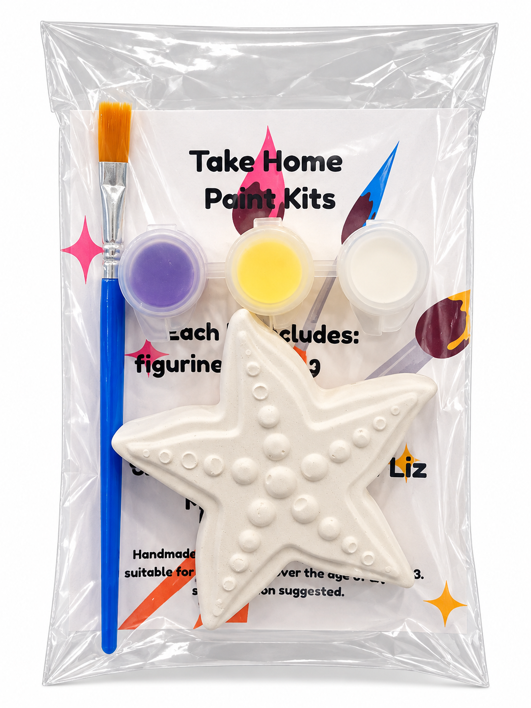 Plaster of Paris Paint Kit – Starfish